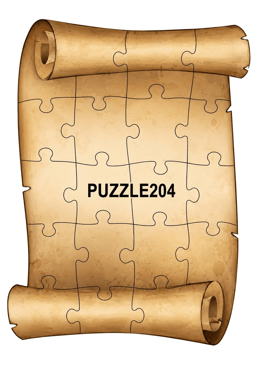 Puzzle204 parchment puzzle visual
